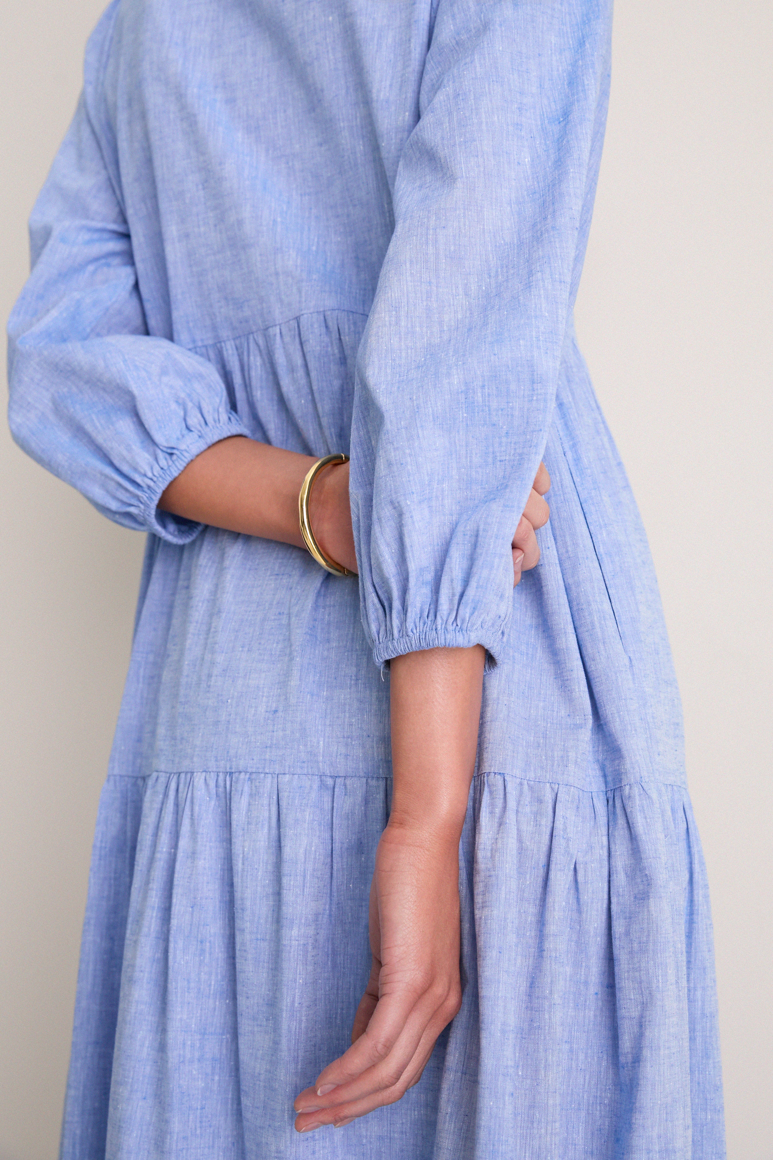 Chambray Mabel Maxi Dress