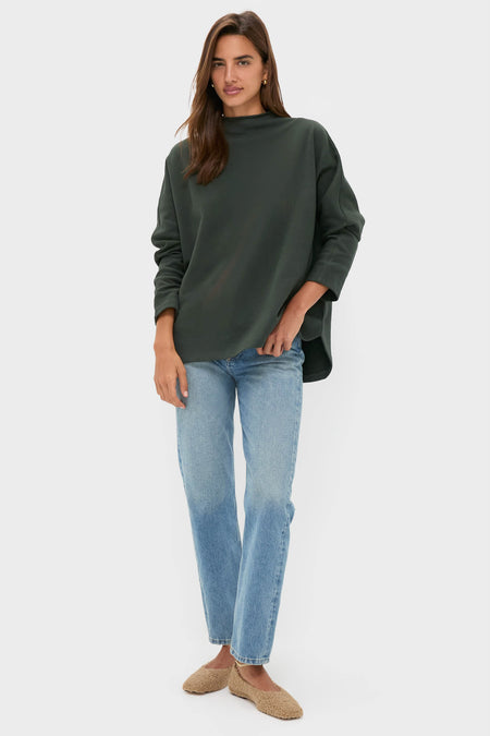 Dark Green Bowie Popover