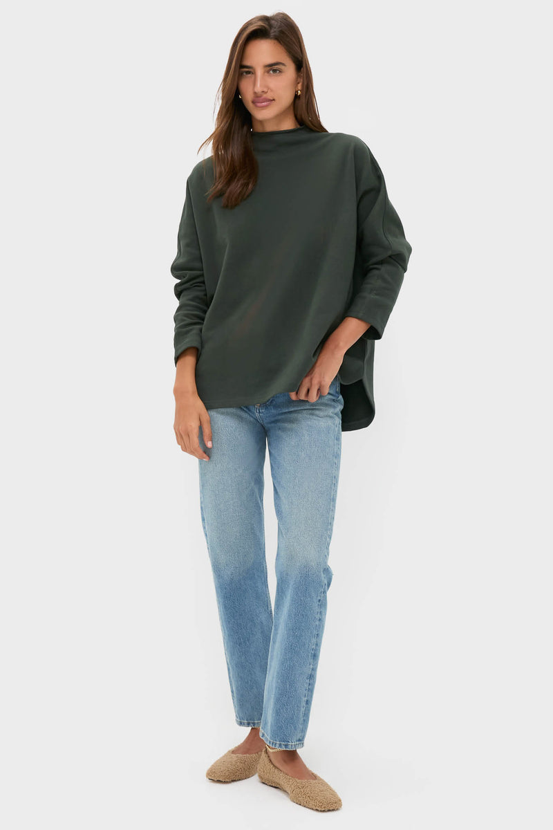 Dark Green Bowie Popover