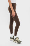 Deep Chocolate Marl Always Warm Stirrup Legging