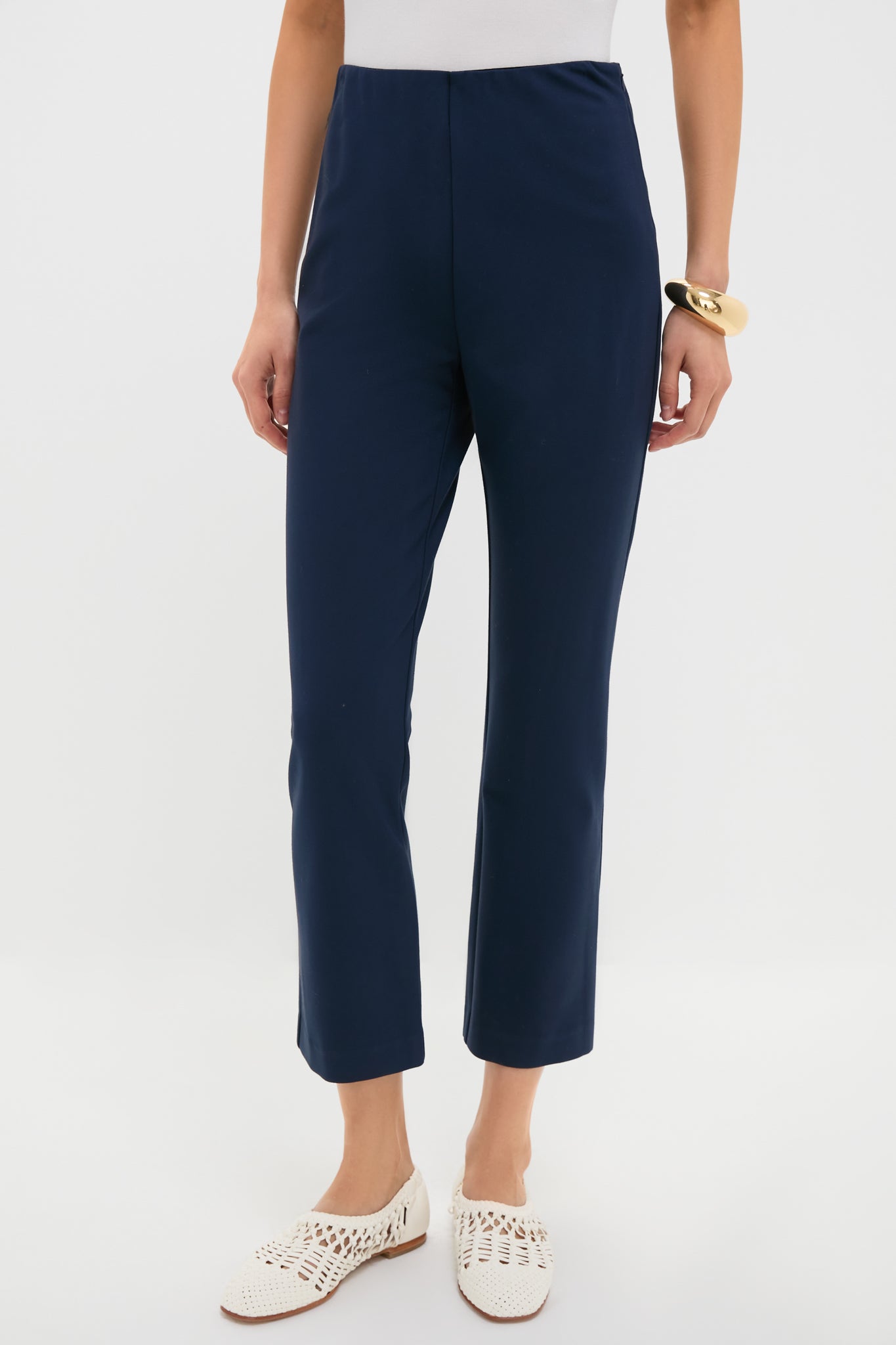 Navy Ponte Ashford Pants