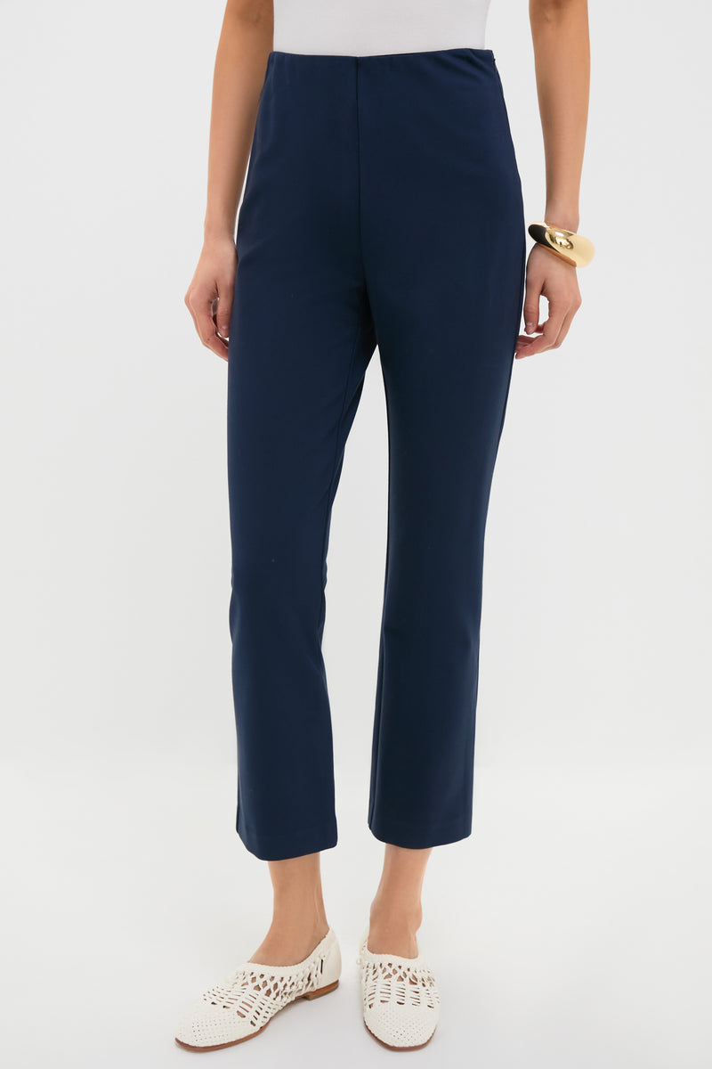 Navy Ponte Ashford Pants