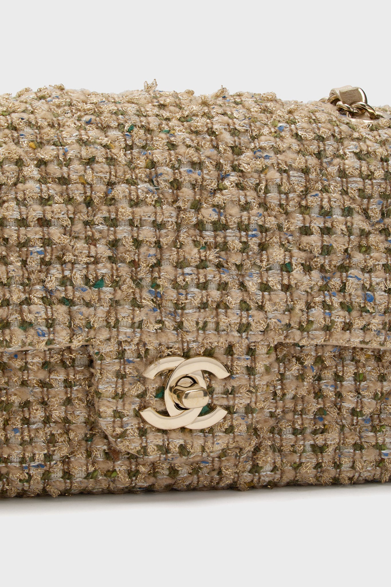 Chanel Tweed Shoulder Bag