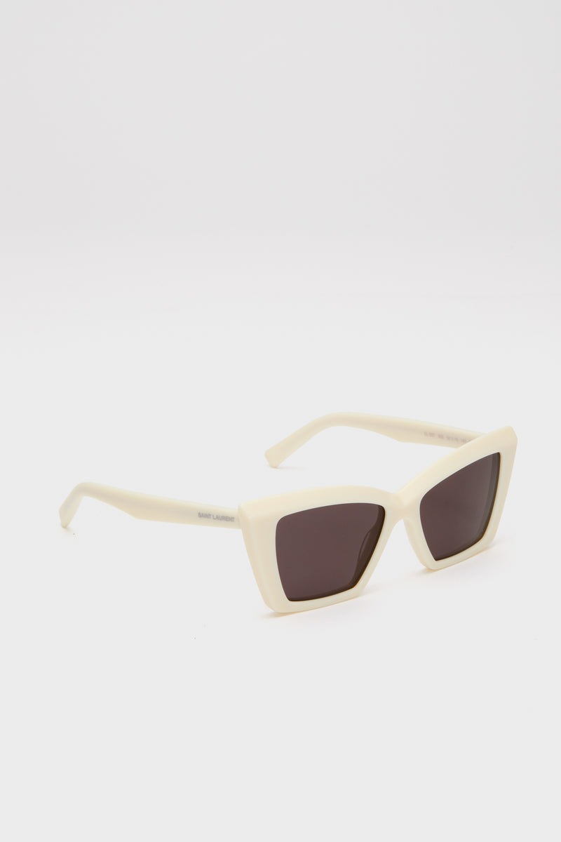 Ivory New Wave Cat Eye Sunglasses