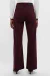 Claret Penny High Rise Wide Leg