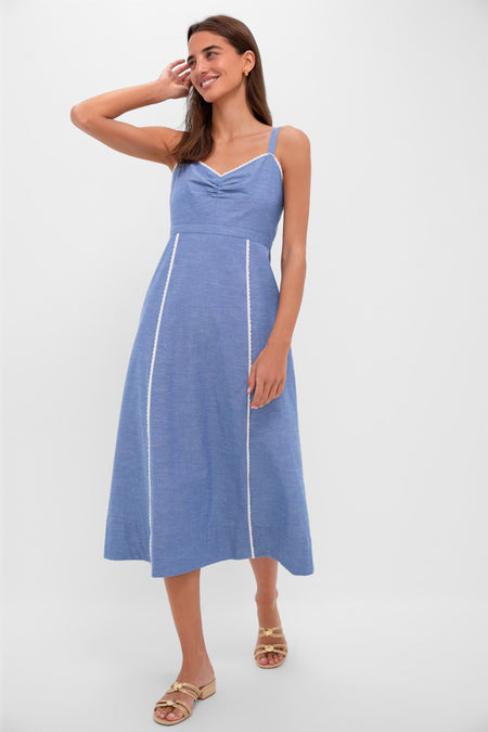 Chambray Alice Sailor Dress