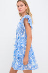 Blue Passion Aria Hunan Short Dress