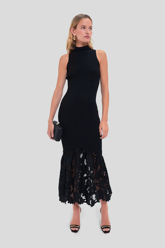 Black Rhiannon Maxi Dress