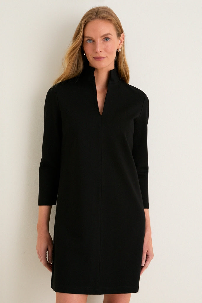 Tuckernuck Black Ponte Clifton Dress Black / XL