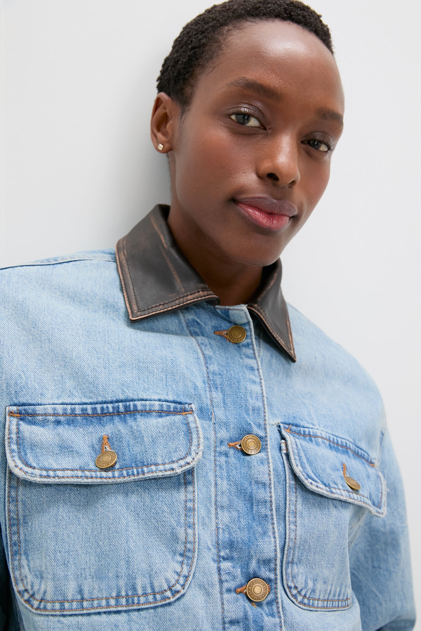 Coney Island Philoh Cropped Denim Jacket