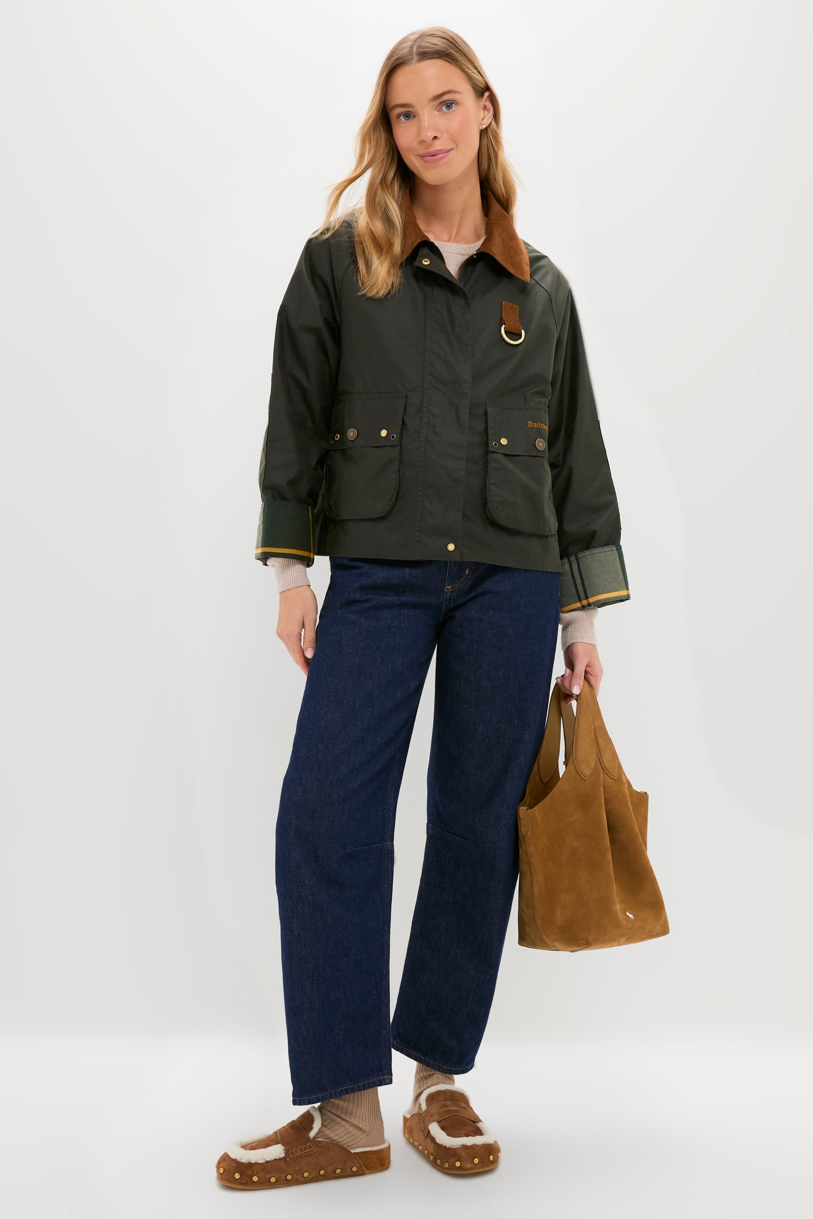 Hazelwood and Ecru Fenix Slippers