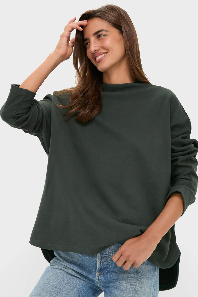 Dark Green Bowie Popover