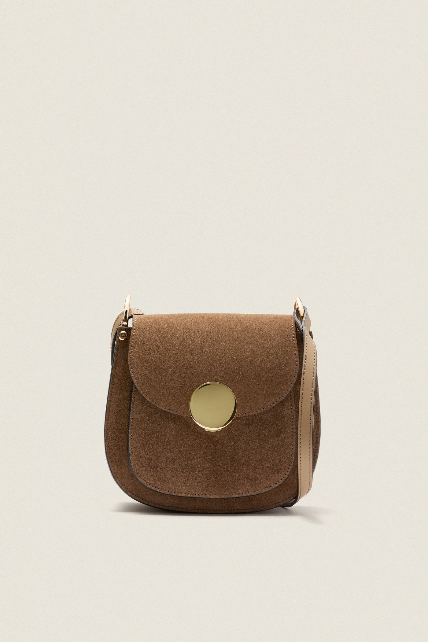 Taupe Agave Shoulder Bag