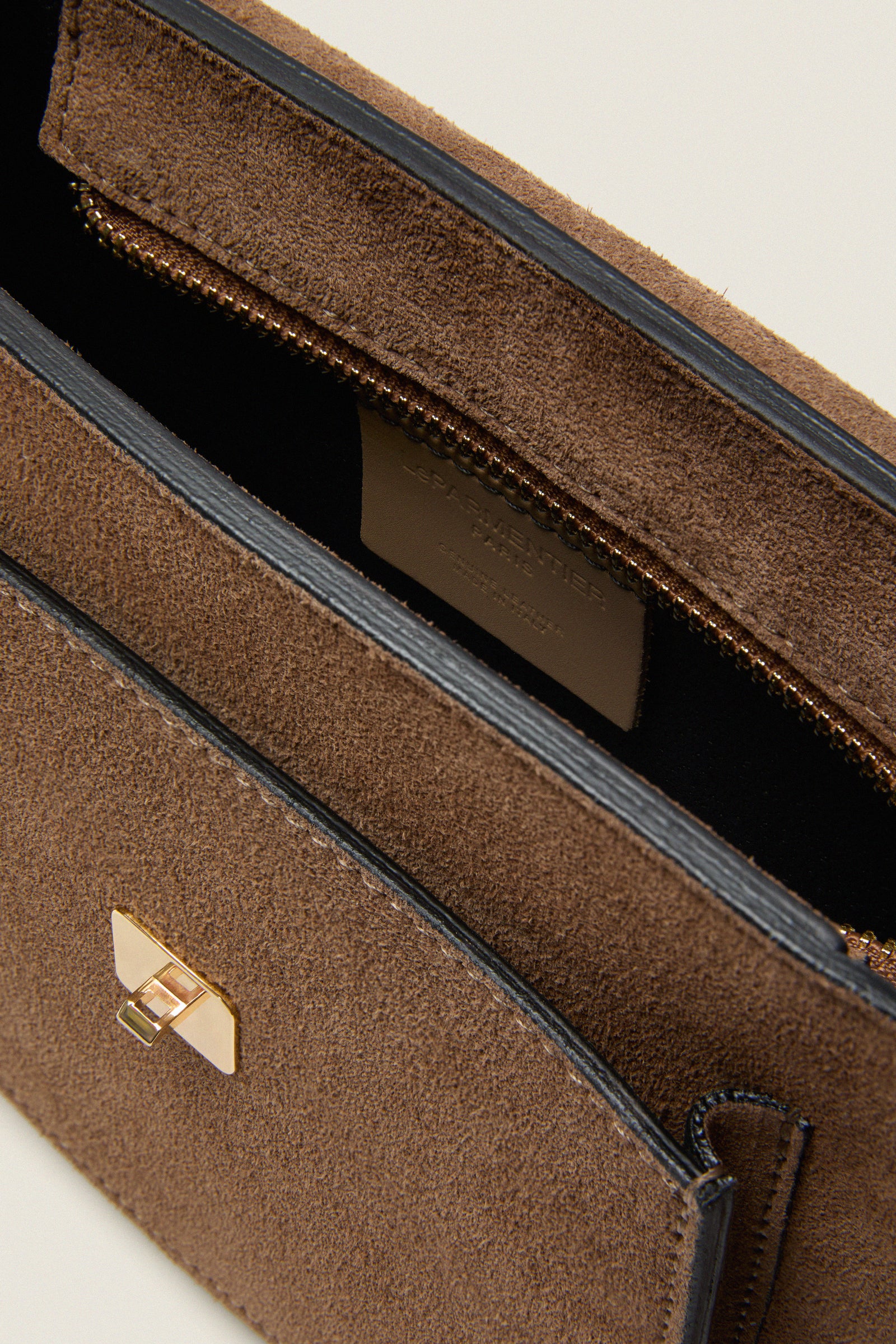 Taupe Agave Shoulder Bag