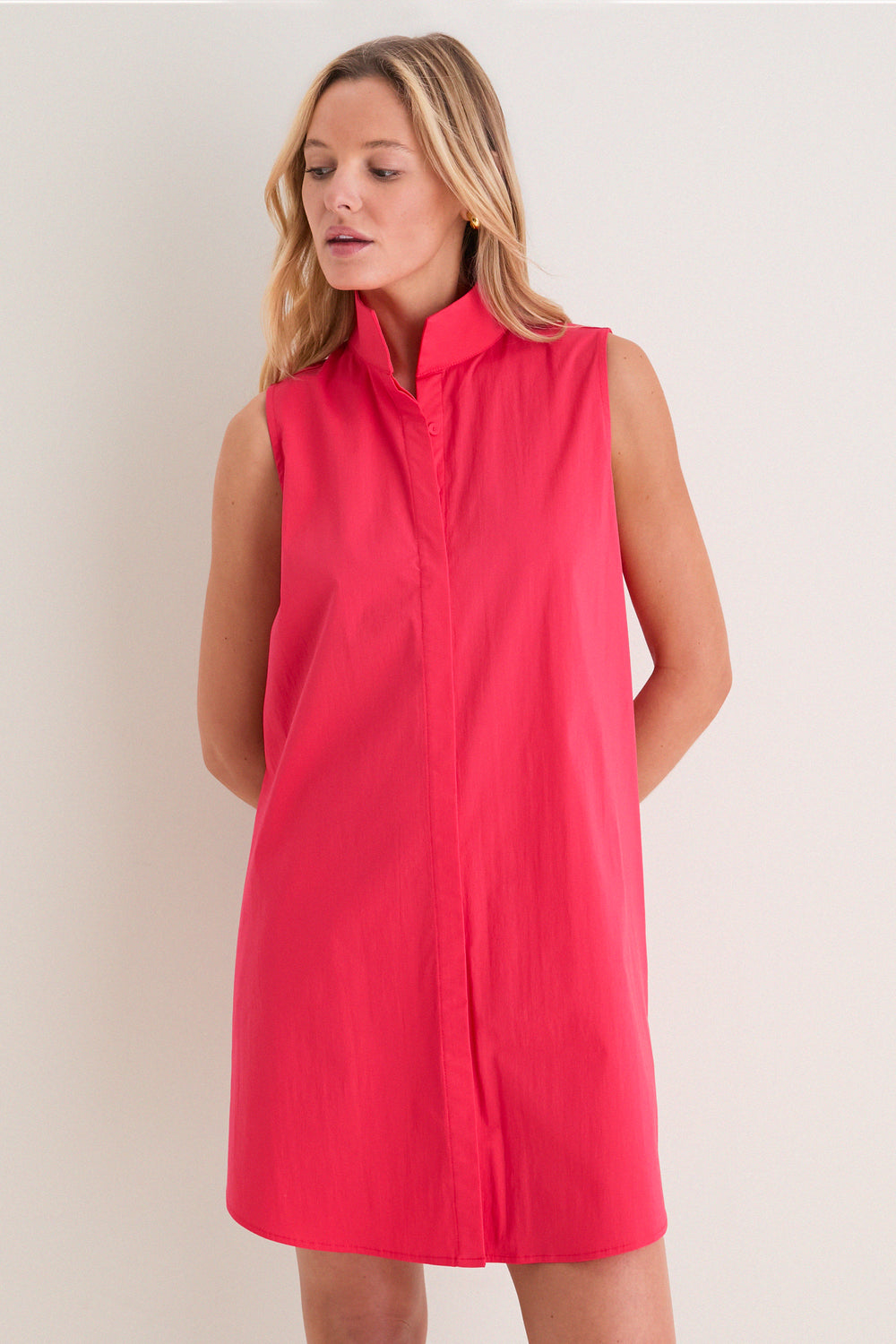 strapless open back dress Red Chloe Dress main image 1