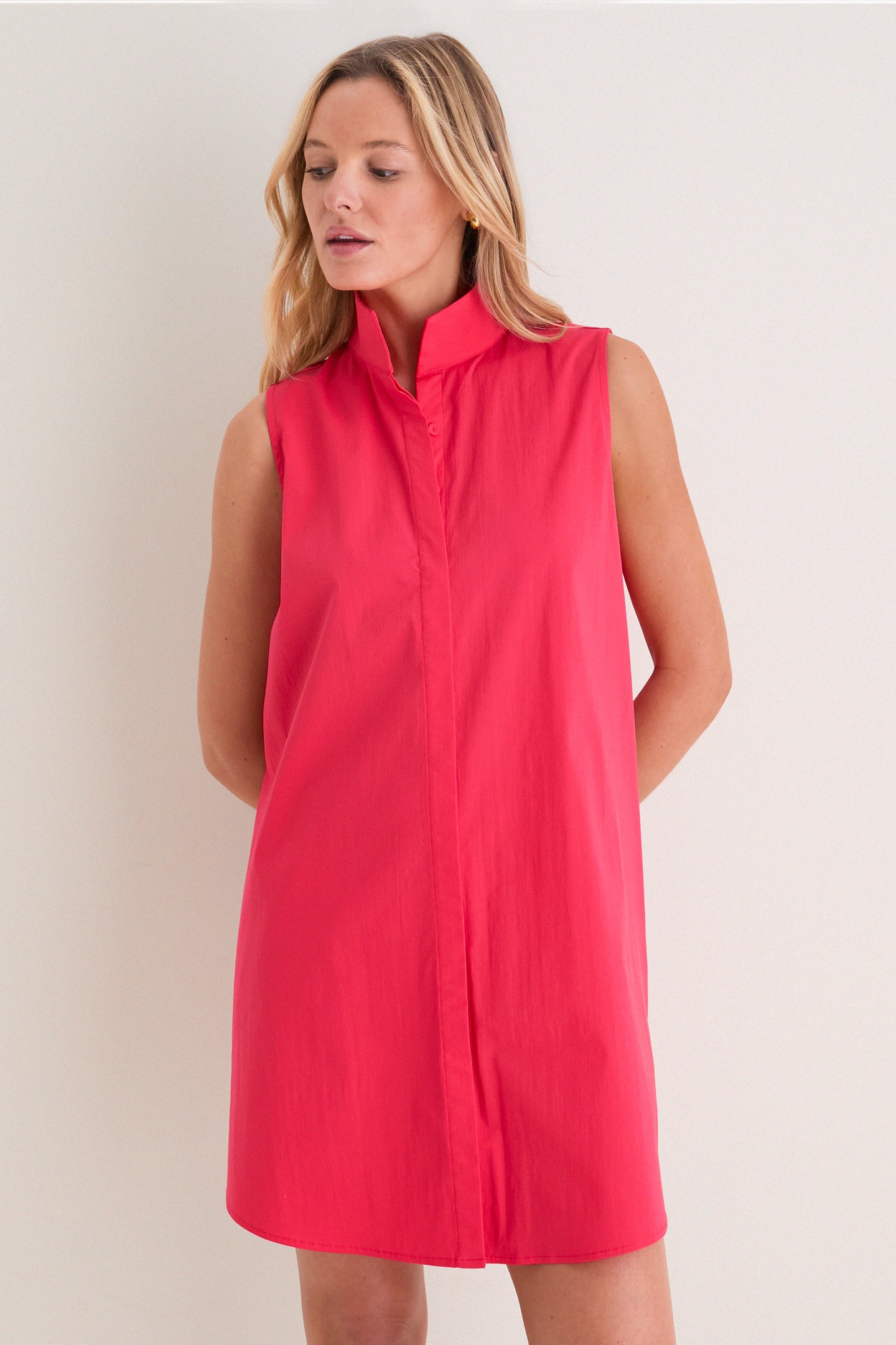Red Sleeveless Charlie Dress