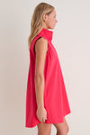 Red Sleeveless Charlie Dress