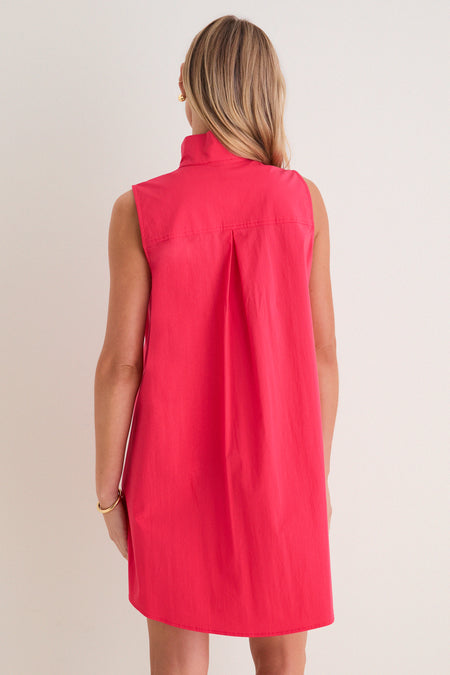Red Sleeveless Charlie Dress