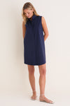 Navy Sleeveless Charlie Dress