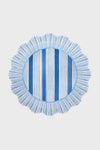 Ocean Cabana Stripe Melamine Dinner Plate Set of 4