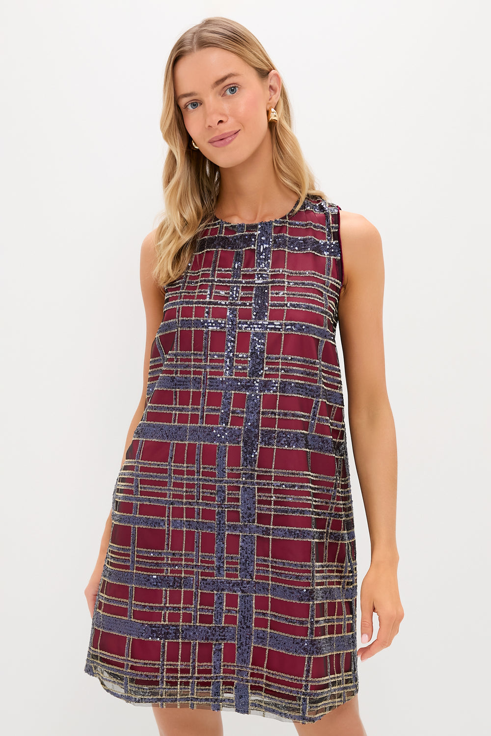 Sequin Plaid Marlowe Dress Tuckernuck Tartan Sequin / XS Sequin Plaid Marlowe Dress Tuckernuck Tartan Sequin / XS