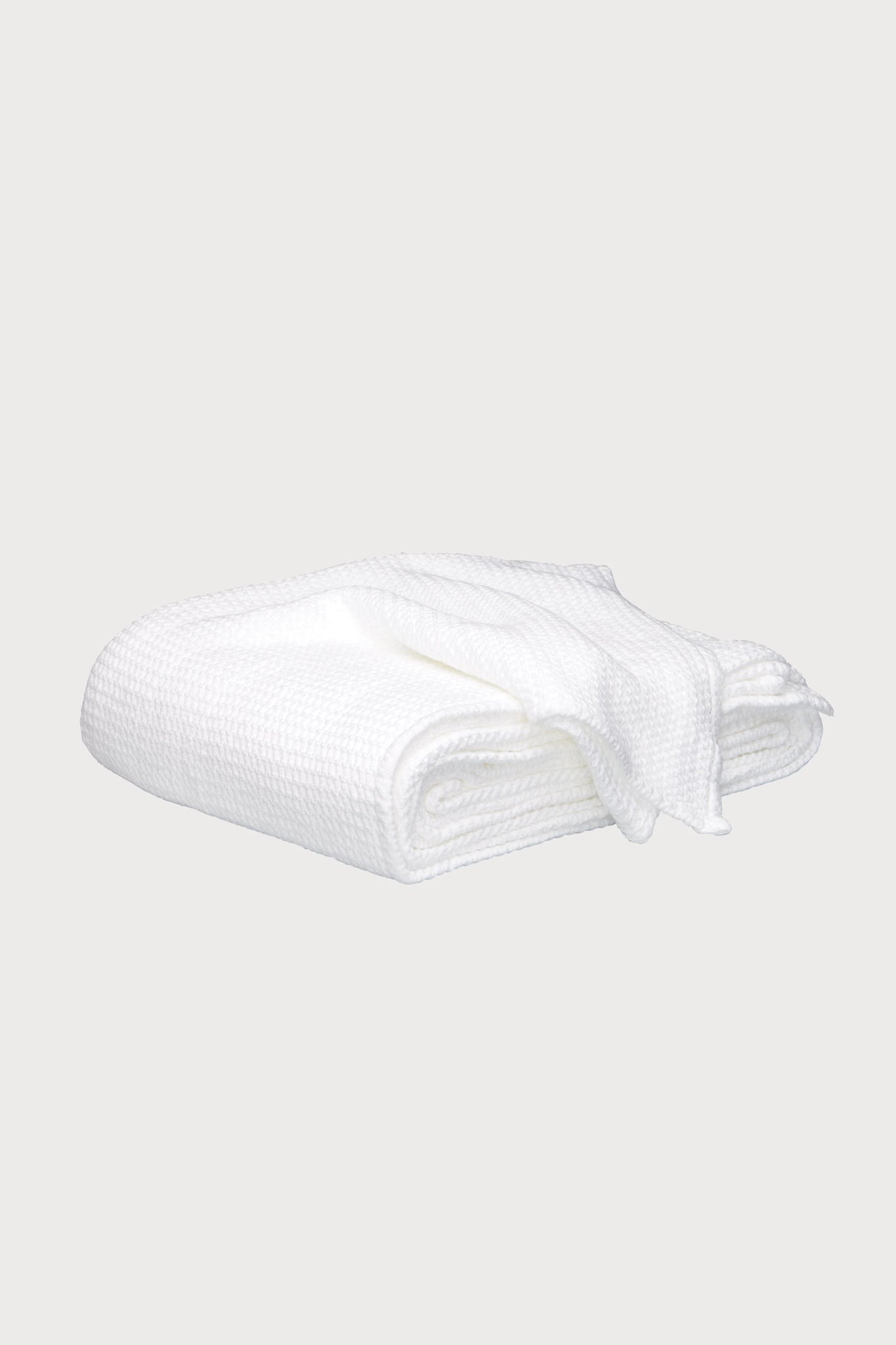 White Chatham Full/Queen Blanket