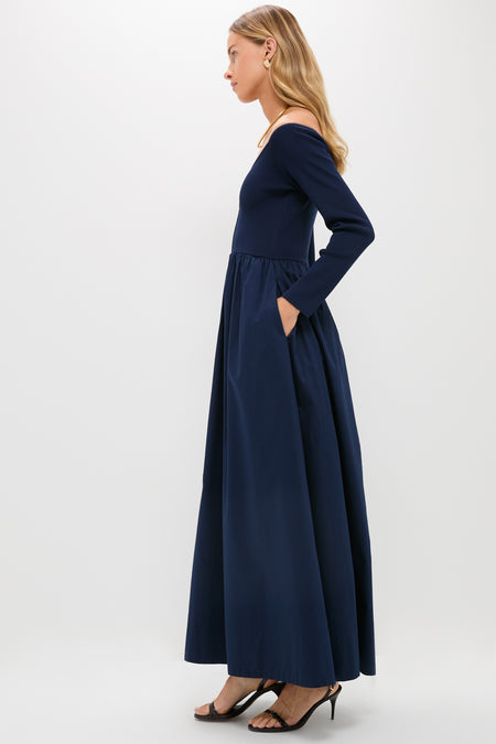 Navy Clea Dress