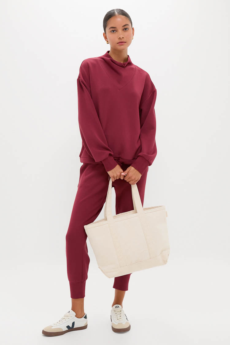 New Maroon Betsy Sweat