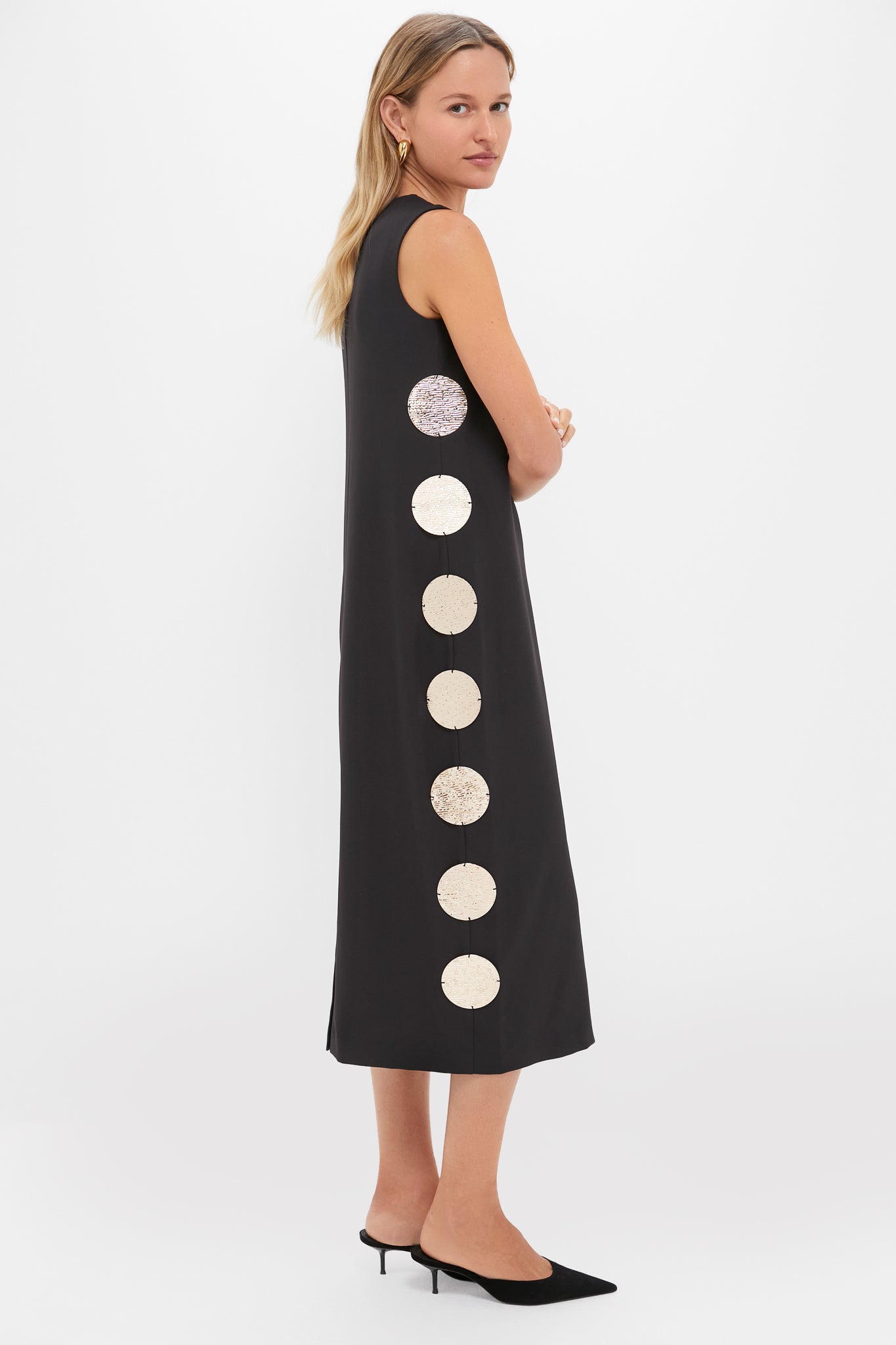 Gold Medallion Zeus Midi Dress | Hyacinth House Gold Medallion Zeus Midi Dress | Hyacinth House