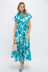 Light Blue Petunia Mumi Midi Dress