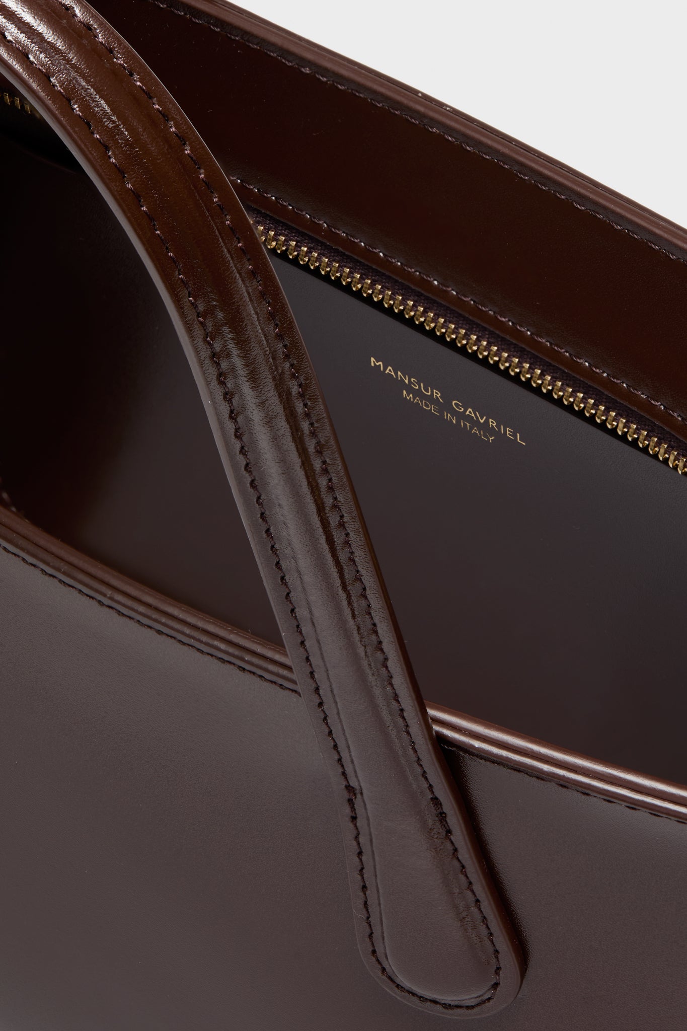 Chocolate and Warm Grey Mini Everyday Tote