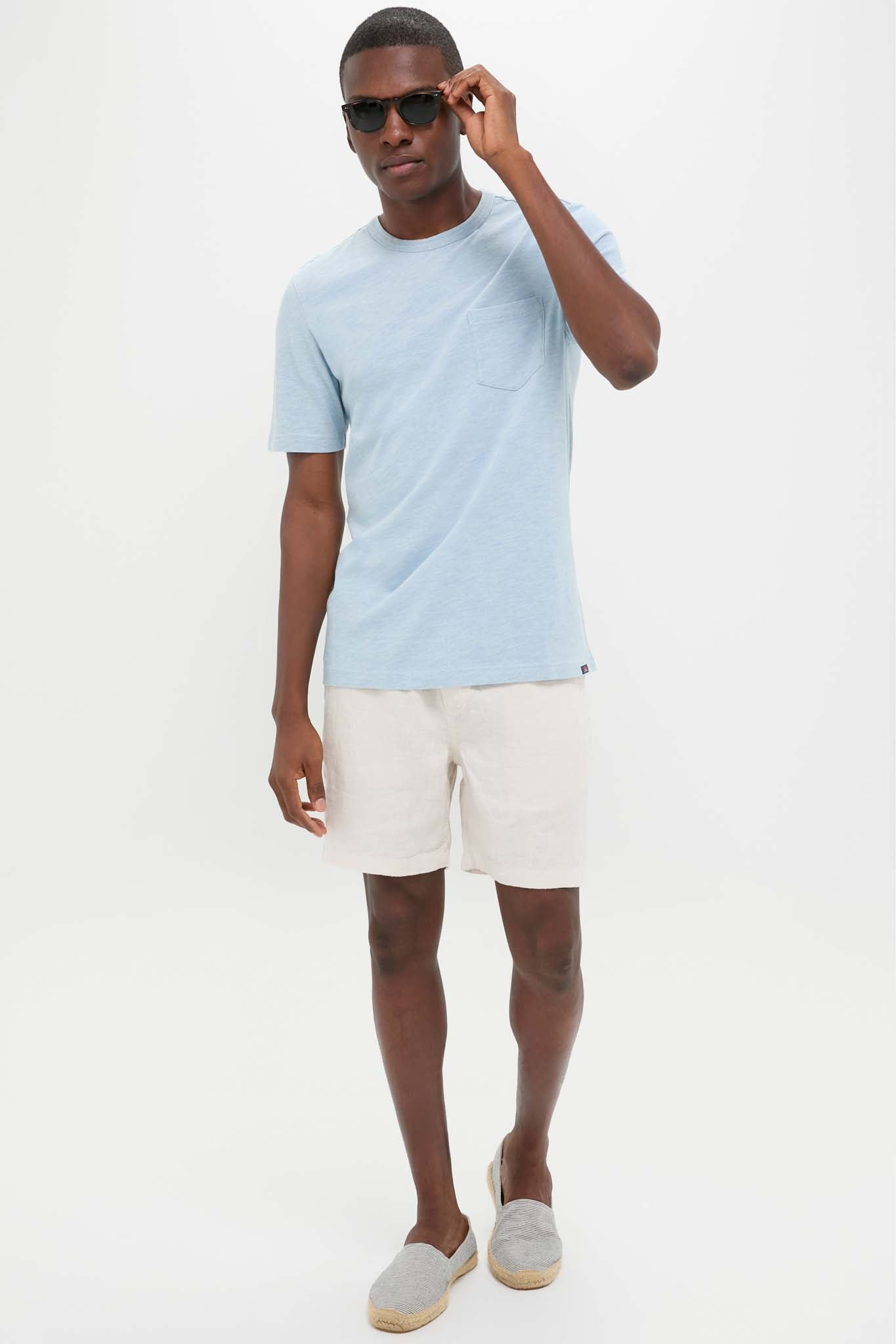 Indigo Beach Feeder Indigo Pocket Tee