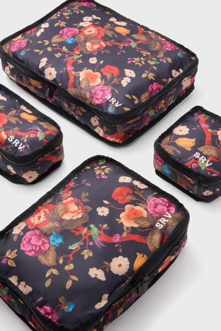Baroque Floral Packing Cubes