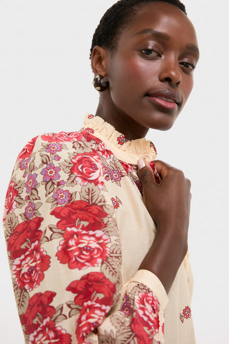 White Rosebush Annabel Shirt