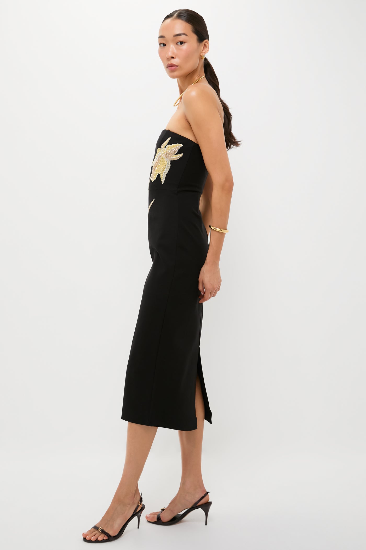 Night Iris Brooke Dress