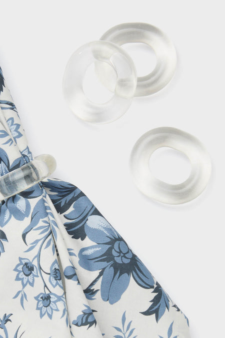 Delft Bloom Printed Napkins Set of 4