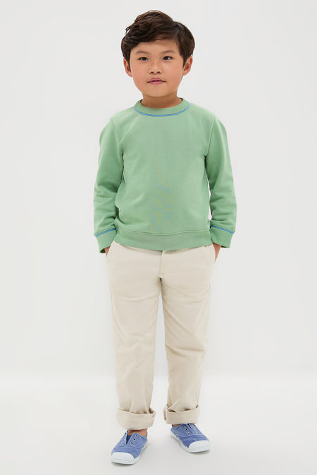 Washed Denim Canvas Laceless Sneaker