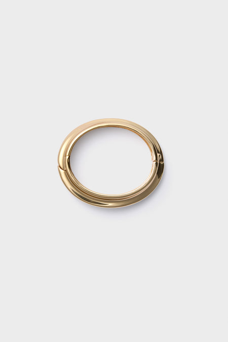 High Polish Gold Lennon Bangle
