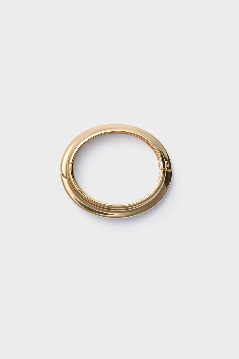 High Polish Gold Lennon Bangle