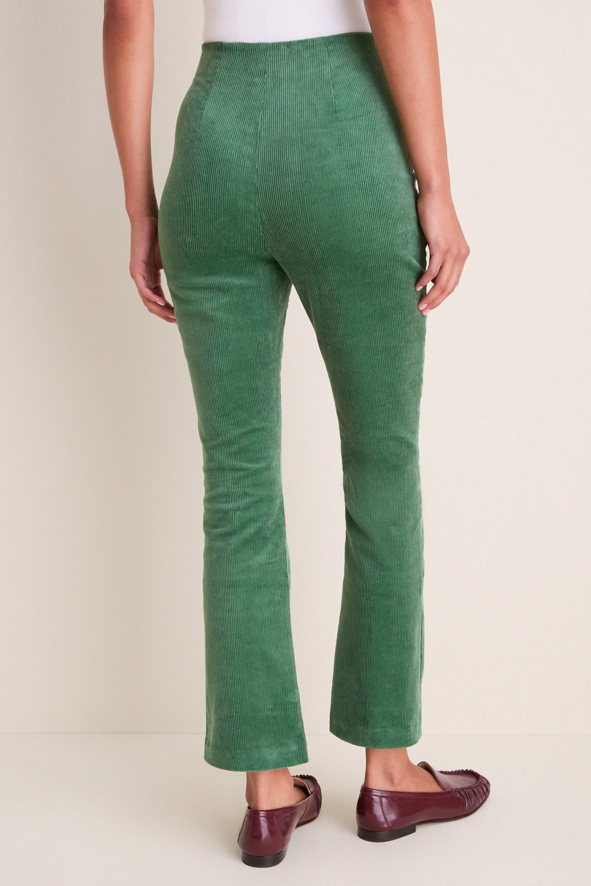 Green Corduroy Ashford Pants