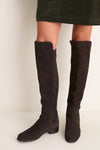 Exclusive Brown Suede Waterproof Velma Boots