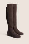 Exclusive Brown Suede Waterproof Velma Boots