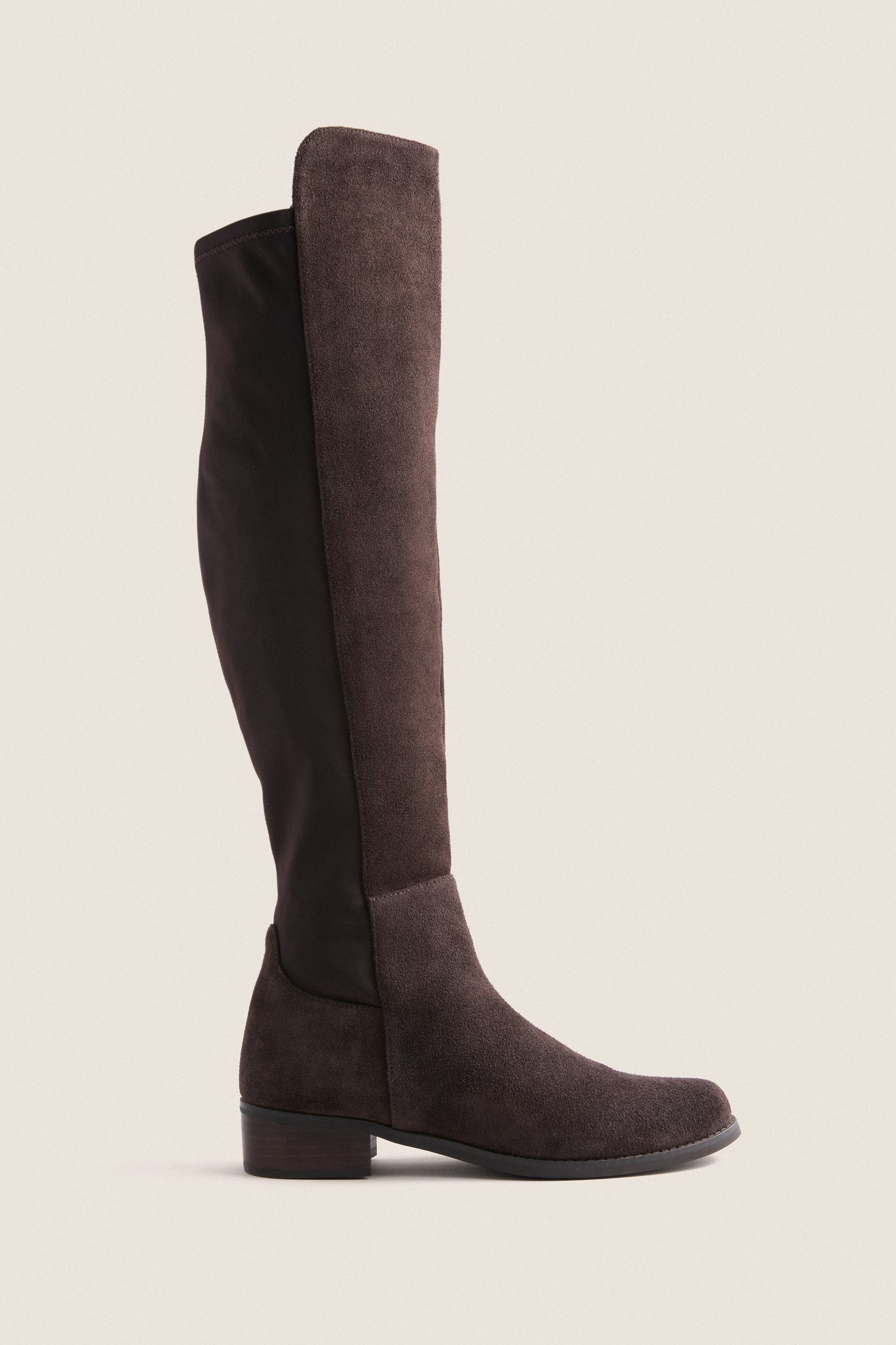 Exclusive Brown Suede Waterproof Velma Boots
