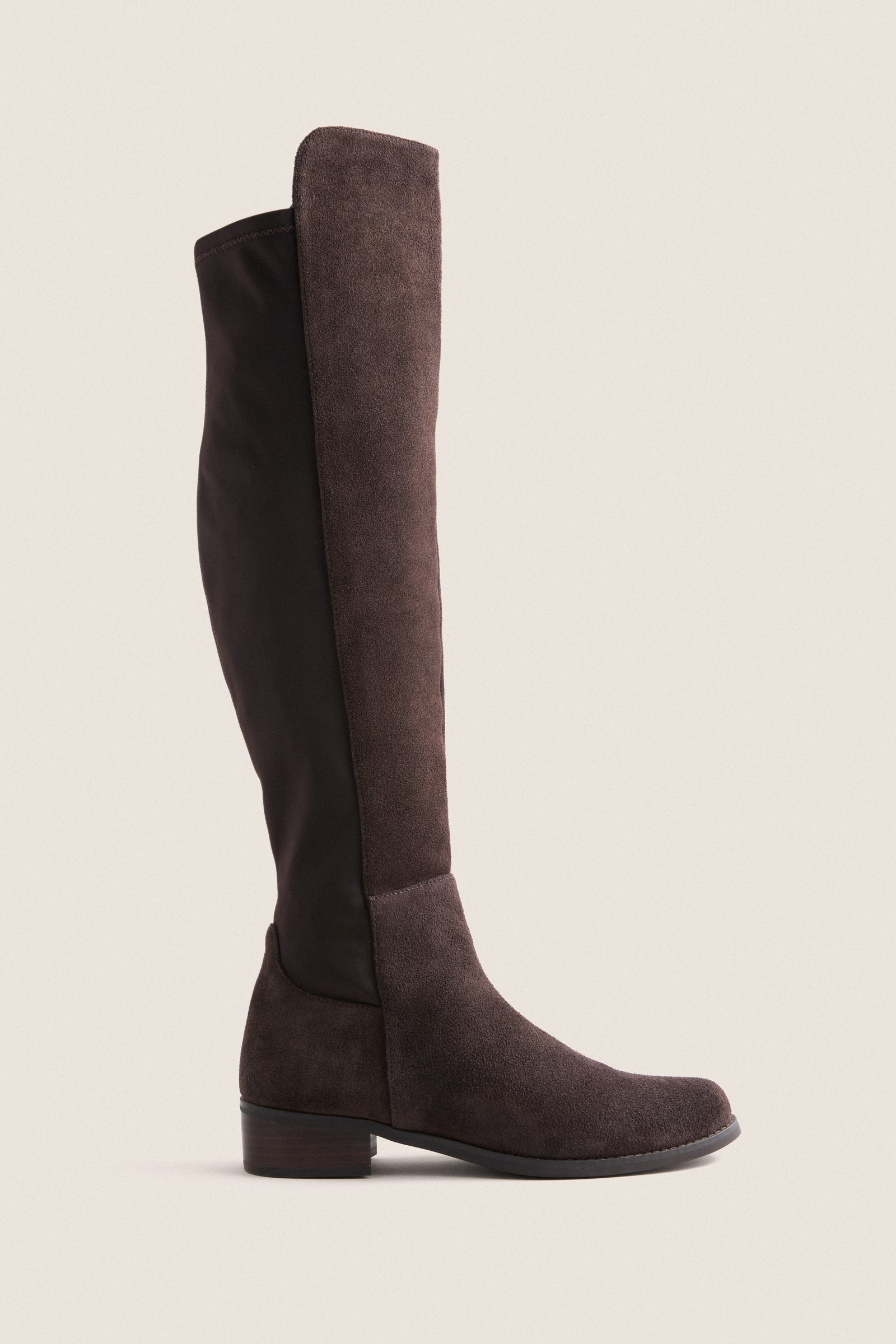 Exclusive Brown Suede Waterproof Velma Boots