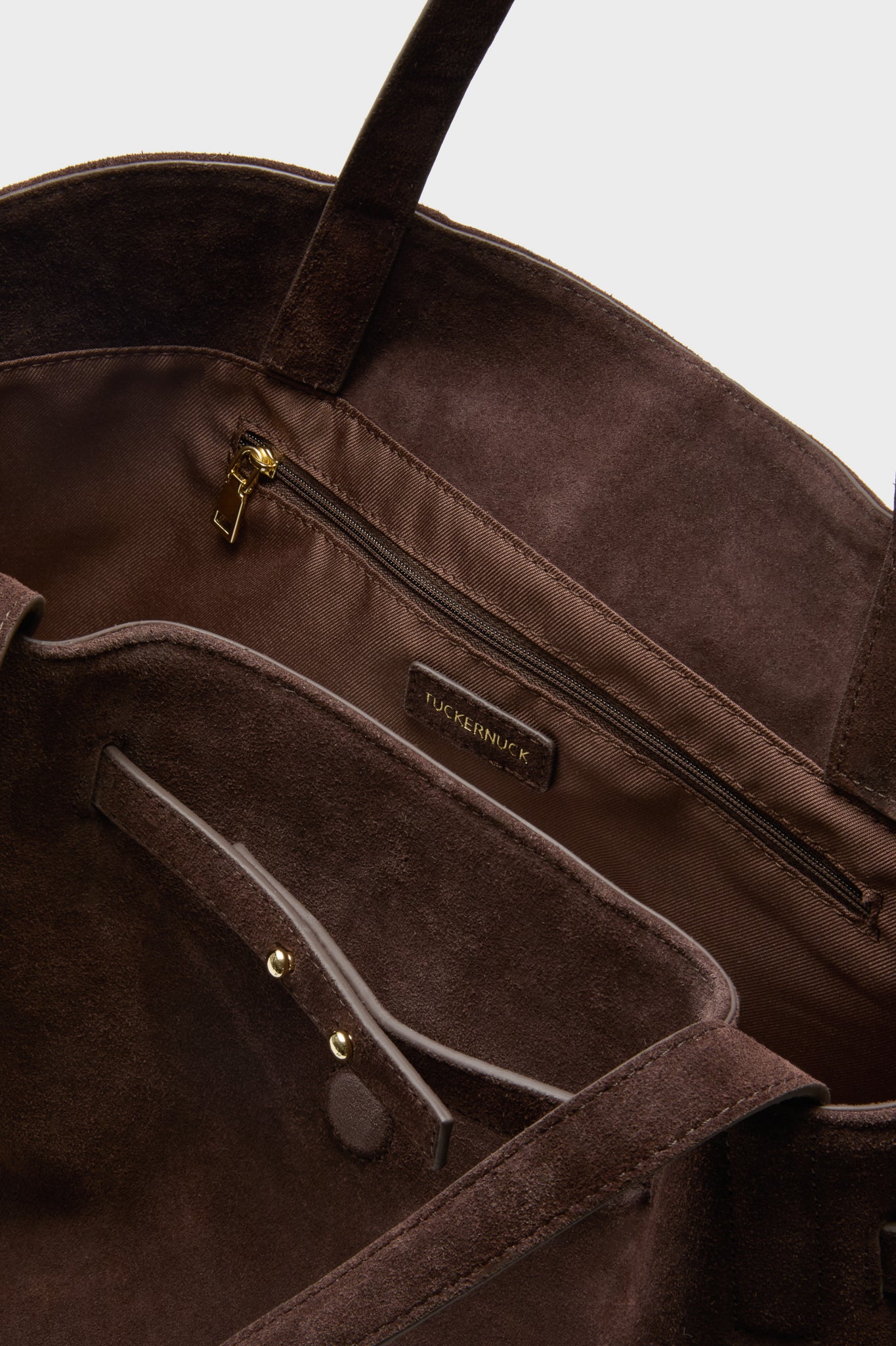 Espresso Suede Blaine Tote