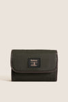 Olive Wax Hanging Washbag