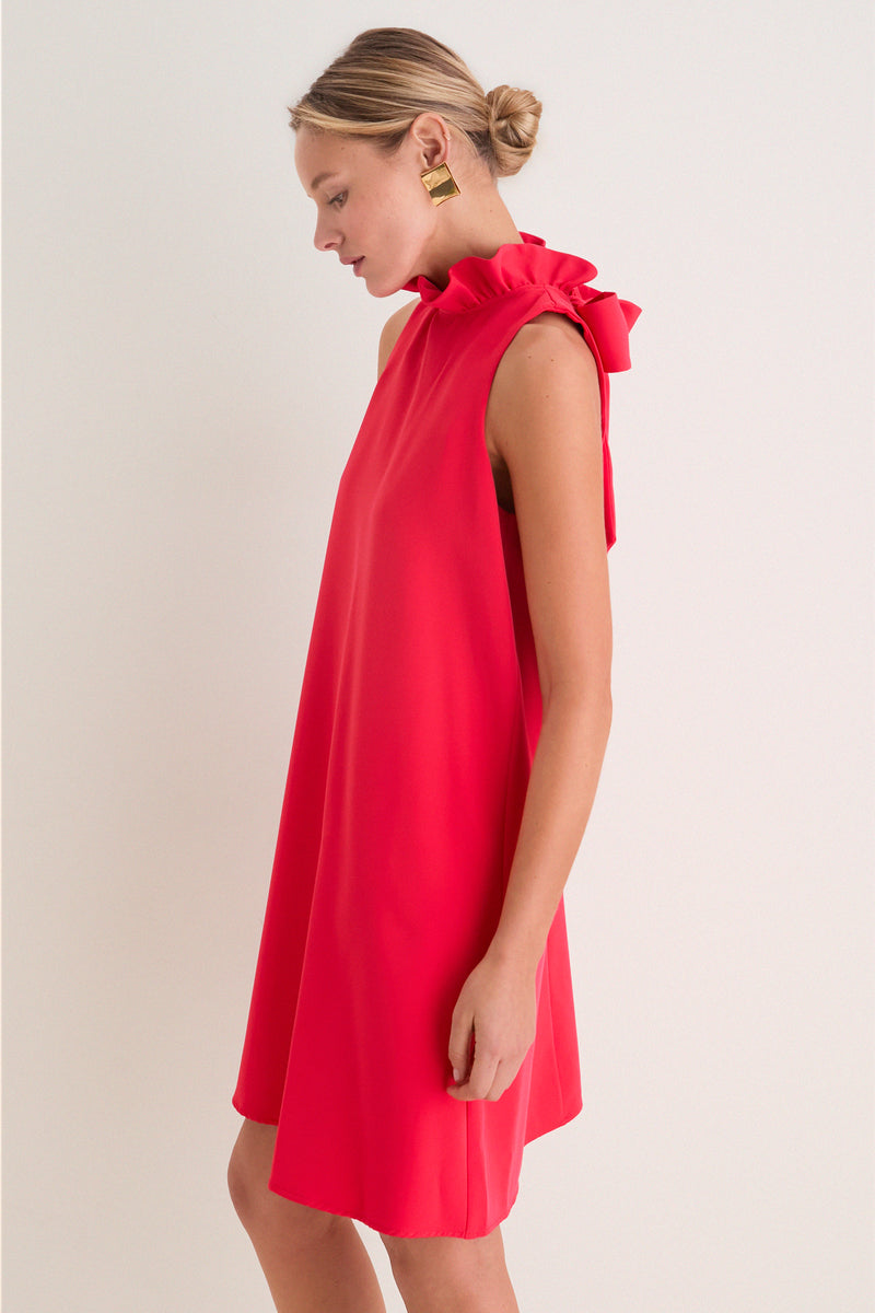 Poppy Red Blythe Dress