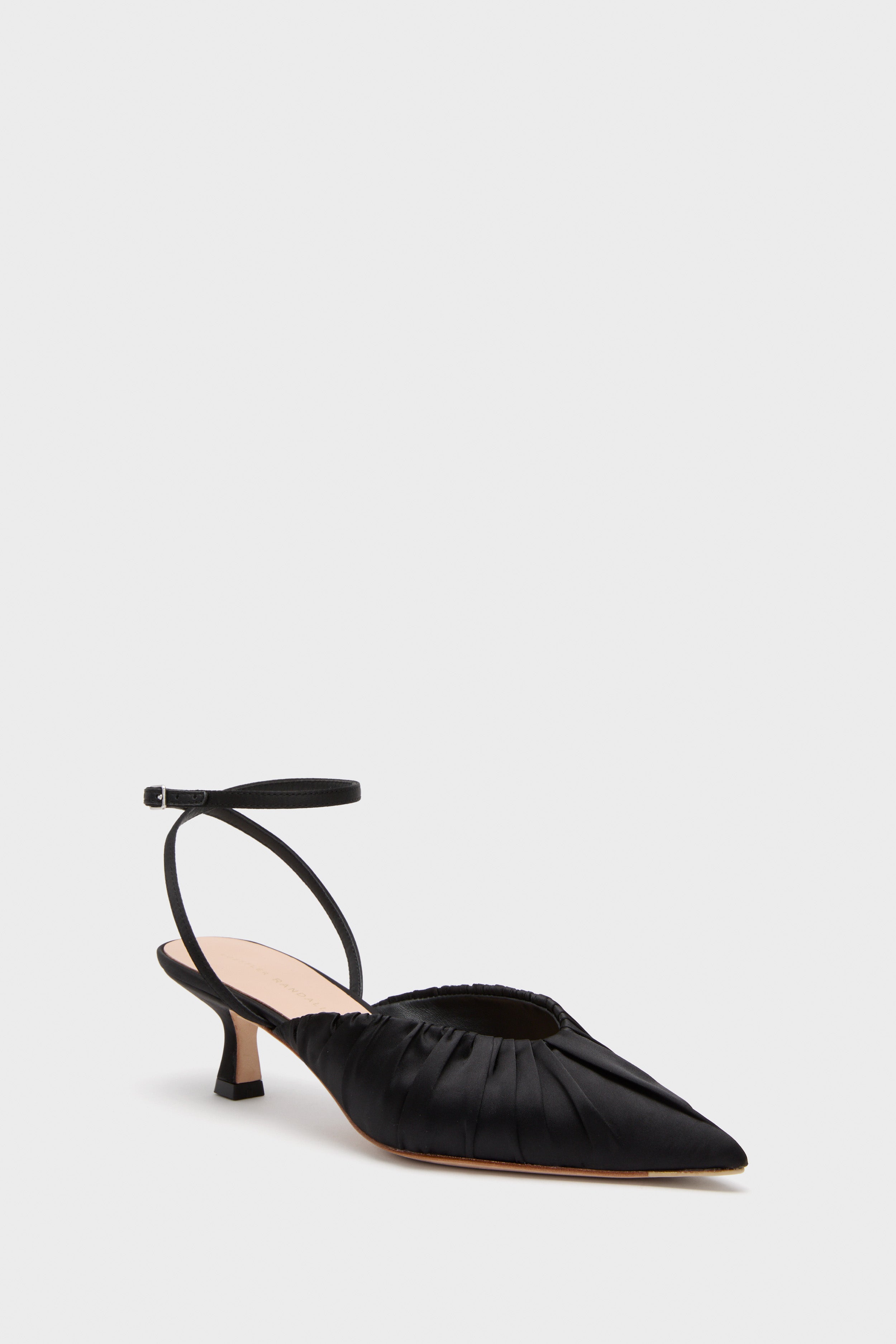 Black Satin Rio Heels | Loeffler Randall