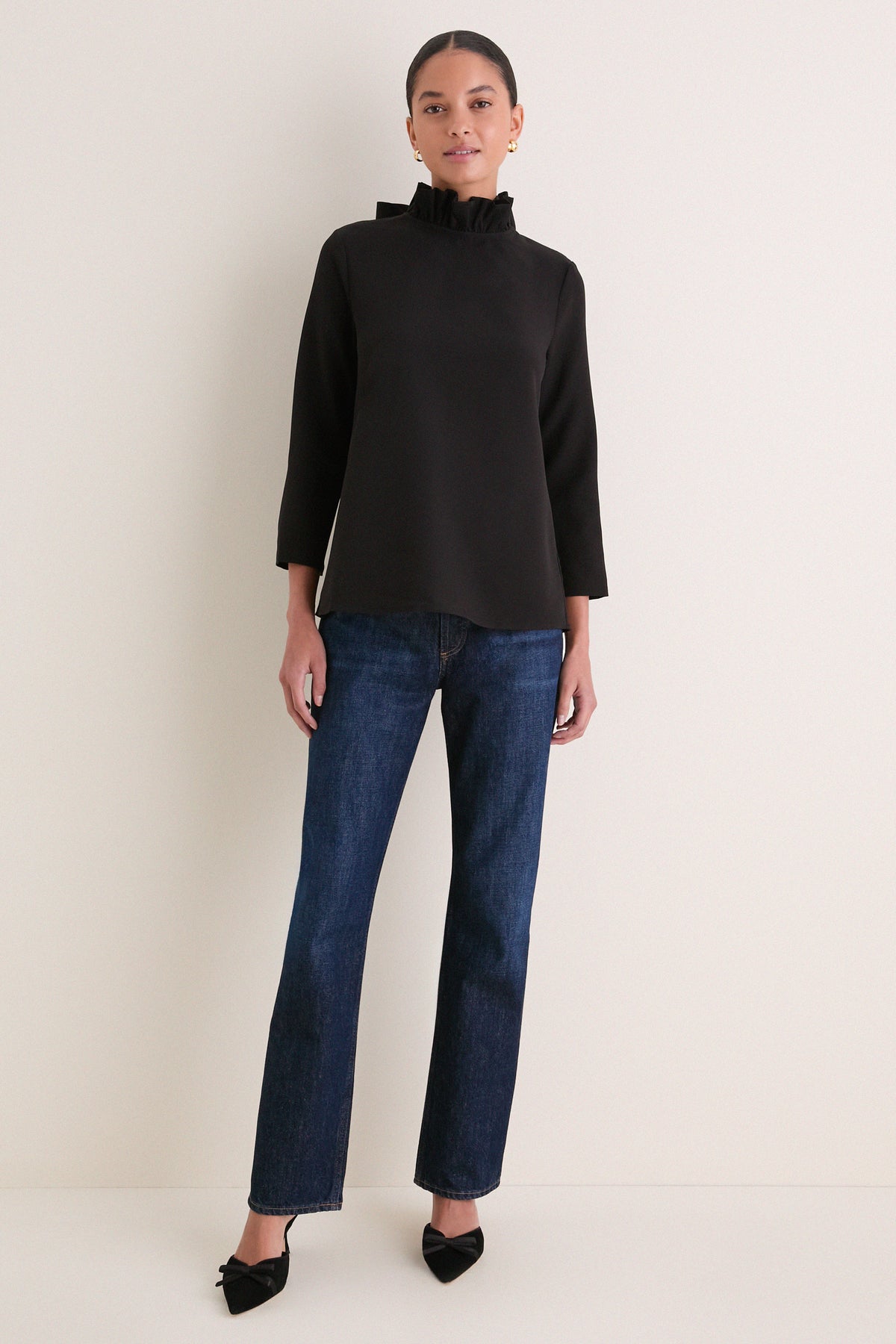 Black Faye Blouse