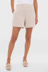 Tan Linen Shipley Shorts